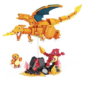Mattel Mega Construx Pokémon evoluční set - Charmander