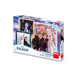 Dino Frozen: Radostný podzim 3x55 dílků