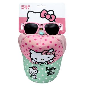 Cerdá Kšiltovka a sluneční brýle HELLO KITTY