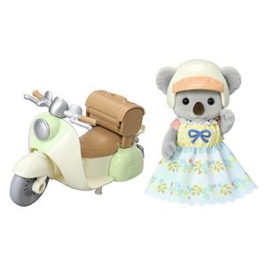 Sylvanian Families Medvěd koala na koloběžce
