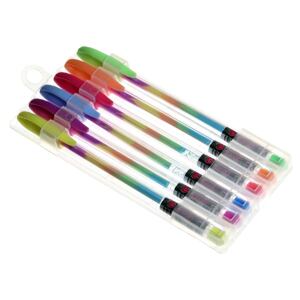 Pero gelové sada Multicolor 6 barev