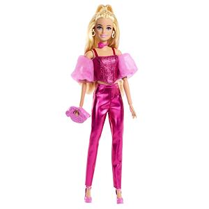 Mattel Barbie DeLuxe Modelka - růžový korzet
