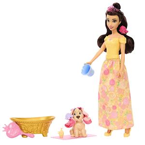 Mattel Disney Princess Bella Puppe mit Hund