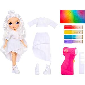 Rainbow High Air Brush Puppe – lila Augen