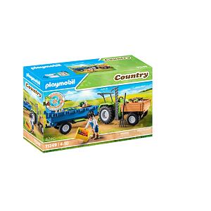 Playmobil Traktor s prívesom