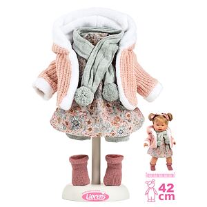Llorens P42-284 Obleček pro panenku velikosti 42 cm