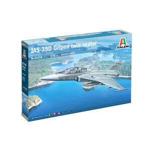 Italeri Model Kit letadlo 91216 - JAS-39 Twin Seater (1:72)