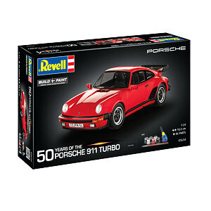 Revell Gift-Set auto 05634 - Porsche 911 Turbo (50th Anniversary) (1:24)