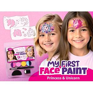 Pictură pe față TyToo - Prințese și unicorni