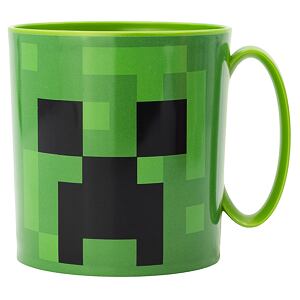STOR Minecraft Creeper Green plastový hrnček Micro 390 ml