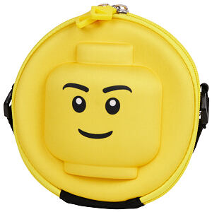 LEGO Minifigures Heads - kulatá 3D crossbody taška