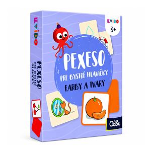 Albi Kvído - Farby a tvary 2 - Pexeso pre bystré hlavičky SK