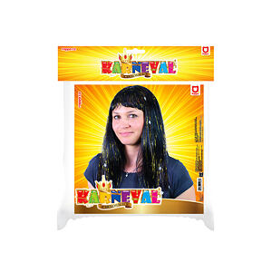 Paruka pro dospělé se zlatem a hvězdami