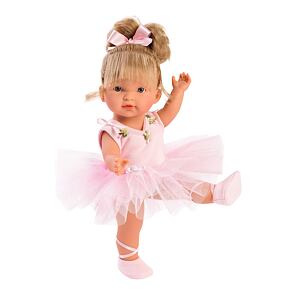 Llorens 28030 VALERIA BALLET - realistická bábika s celovinylovým telom - 28 cm  