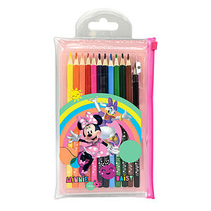 Pastelky v PVC vrecku Minnie