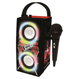 Lexibook Přenosný reproduktor The Voice s mikrofonem a světelnými efekty