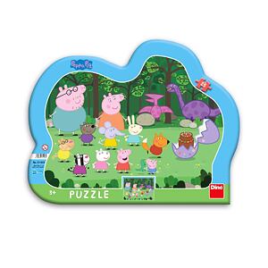 Dino Puzzle Peppa Pig 25 dílků deskové