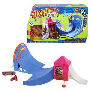 Hot Wheels Skates Zábavný Fingerboard skatepark