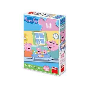 Dino Peppa Pig - Oběd 24 dílků maxi Puzzle