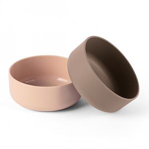 Dantoy Tiny Bio misky Nude/Mocca 2ks 0m+