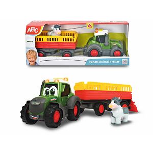 D 4115001 ABC Traktor Fendti s prívesom 30 cm-poškodený obal