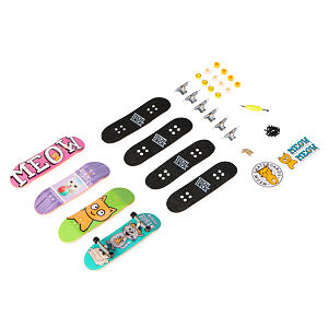 Spin Master Tech Deck Fingerboard čtyřbalení Meow