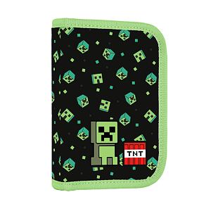 Oxybag Penál 1 p. 2 chlopně, prázdný OXY NEXT Green Cube