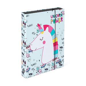 Oxybag Box na sešity A4 Jumbo Unicorn iconic