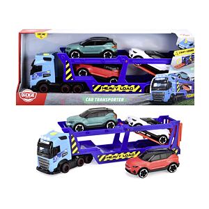 Dickie Autotransportér Volvo FH 16, 40 cm + 3 auta, světlo, zvuk