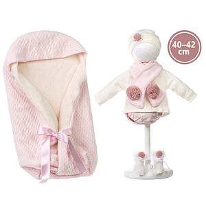 Llorens M738-62 obleček pro panenku miminko NEW BORN velikosti 40-42 cm