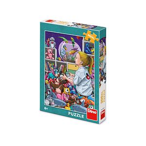 Dino Pro Anežku 300 dílků XL Puzzle