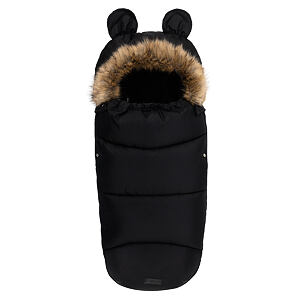 MoMi Zimný fusak čierny