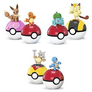 Mattel Mega Construx Pokémon pokéball, více druhů