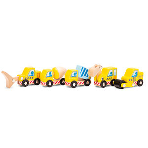 New Classic Toys Sada stavebních vozidel - 5 ks
