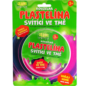 GLUMI Kúzelná plastelína svietiaca v tme