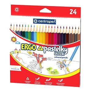 Centropen Farbičky 24 ks trojhranné
