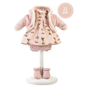 Llorens P33-142 Obleček pre bábiku veľkosti 33 cm