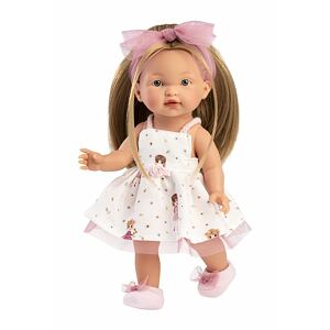 Llorens 28038 VALERIA realistická bábika s celovinylovým telom 28 cm