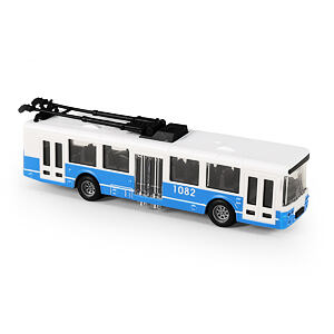 Rappa Trolejbus MHD modrý 16 cm