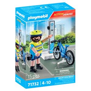 Playmobil Policajná cyklohliadka