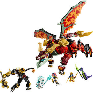 LEGO® NINJAGO® 71868 Wyldfyre a transformačný dračí oblek