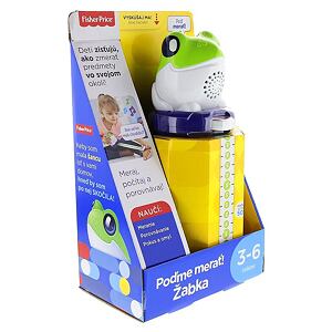 Fisher Price Žabka Nauč se měřit SK