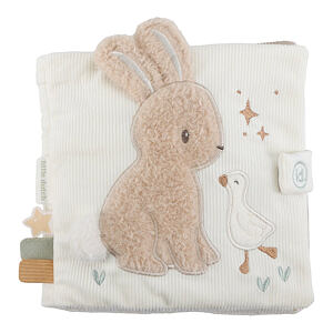 Little Dutch Textilná knižka s aktivitami Newborn Naturals