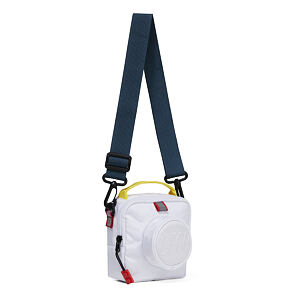 LEGO Signature Brick 1x1 mini crossbody taška - bílá