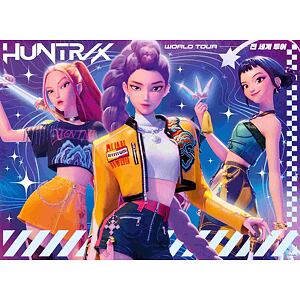 Ravensburger K-pop: Lovkyně démonů: Světové turné Puzzle 150 dílků