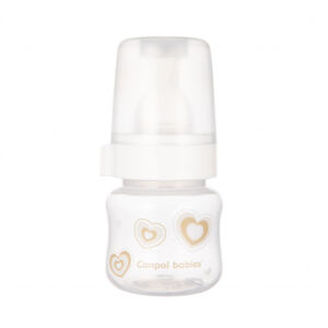 Canpol babies Lahev se širokým hrdlem NEWBORN BABY 60ml béžová 