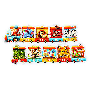 Puzzlika 13050 Vlak 94 cm - náučné puzzle 20 dielikov