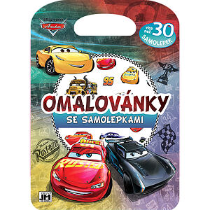JIRI MODELS Omaľovánky so samolepkami/ Autá