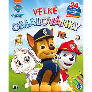 Jiri Models Veľké omaľovánky/ Tlapková patrola