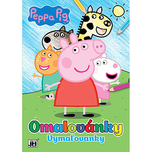JIRI MODELS Omaľovánky A4/ Peppa